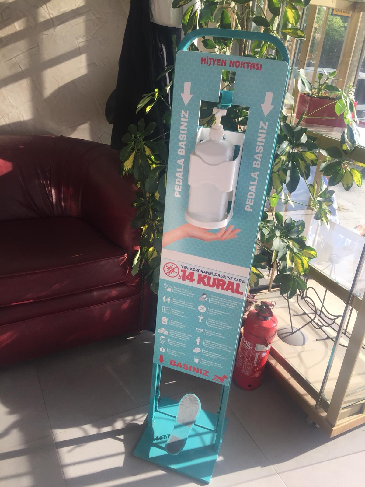 Covid-19 dezenfektan sistemi